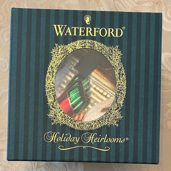 Waterford Holiday Heirloom Collection Christmas Ornament - “Stockings Were Hung” - Picture 5 of 7